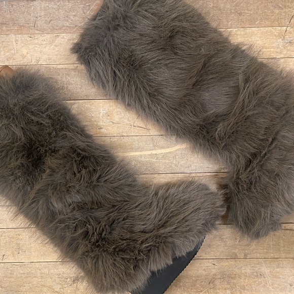 Free People Faux Fur boots - Picture 4 of 5